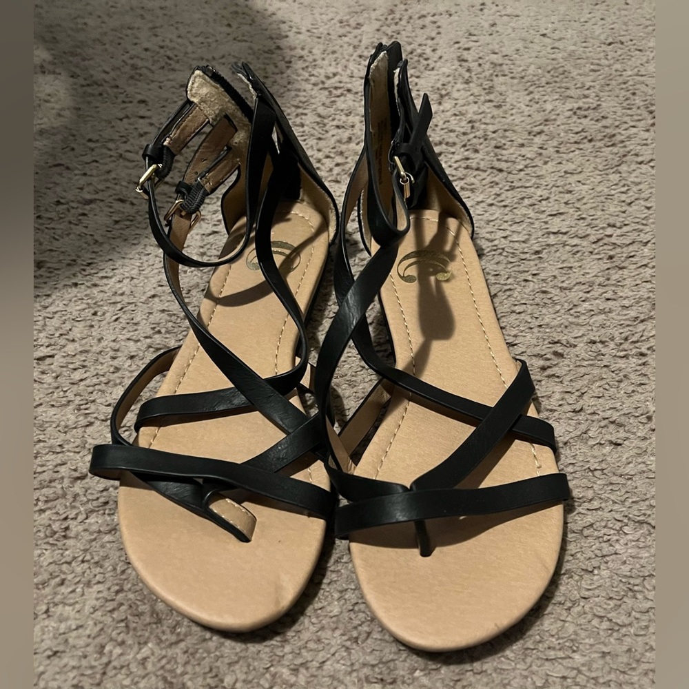 Charming Charlie black sandals